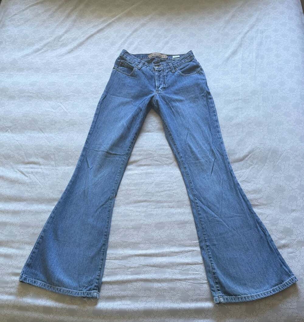 Mudd Vintage Y2K Low Rise Flare Jeans Light Wash Size 3